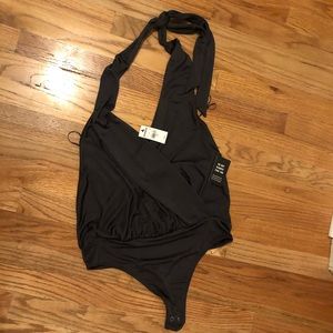 Express Halter Top Bodysuit